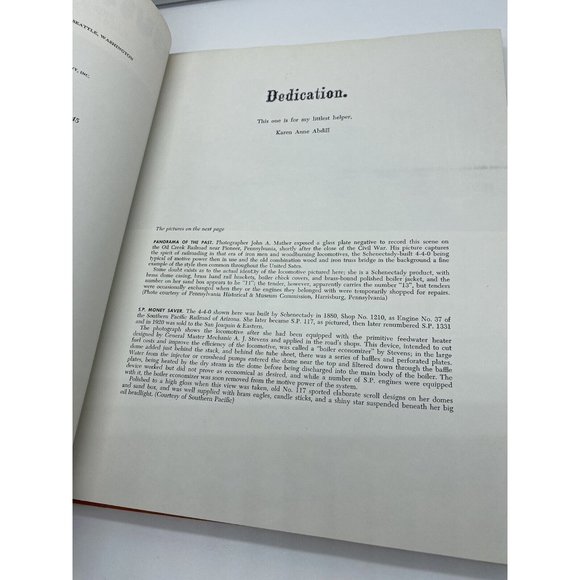 A Locomotive Engineer's Album The Saga of Steam Engines In America, 1965 HC - Picture 6 of 16